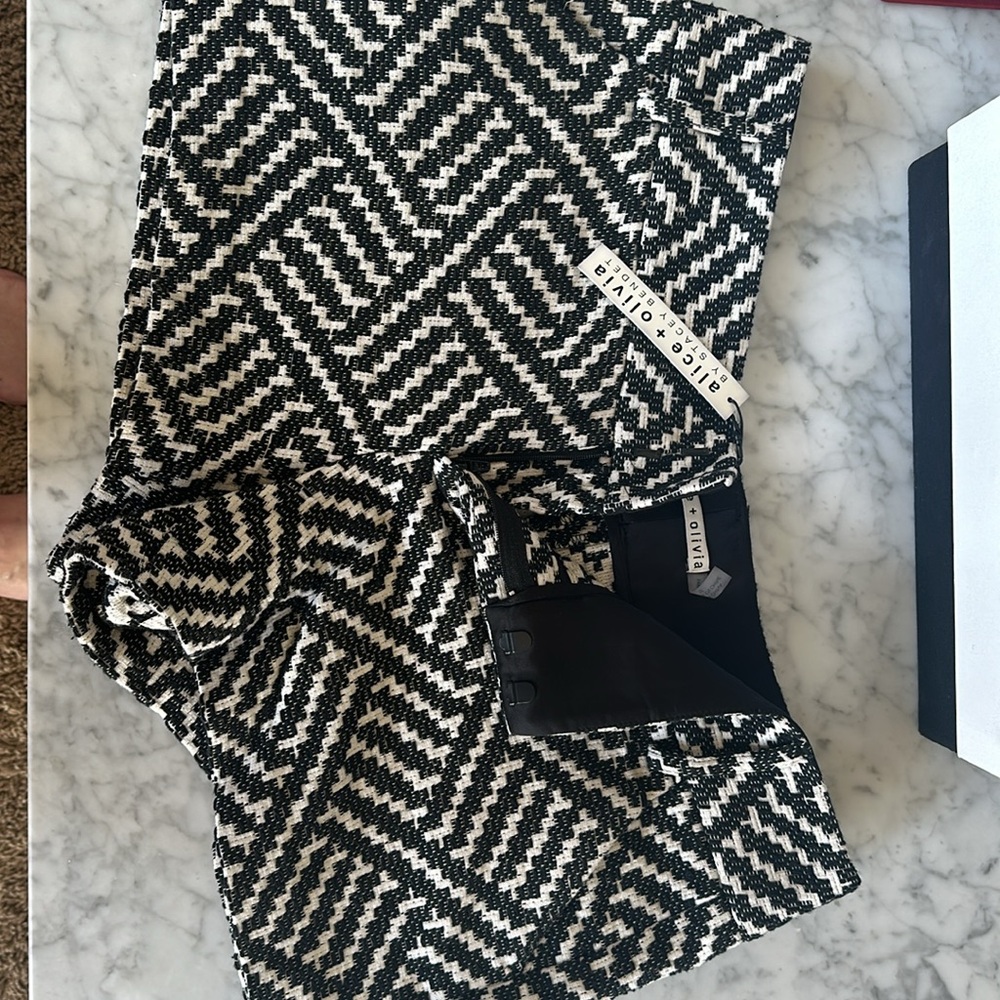 Alice & Olivia Chanel Inspired shorts